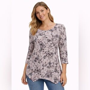 🌸 Elle Pink & Purple Floral Shirt